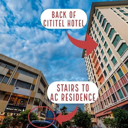 Ac Residence - Behind Cititel Hotel Kota Kinabalu Exterior foto