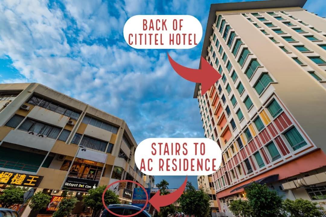 Ac Residence - Behind Cititel Hotel Kota Kinabalu Exterior foto